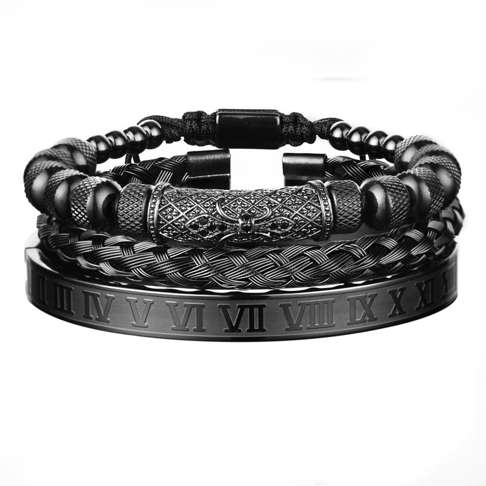 Stainless Steel Roman Bracelets